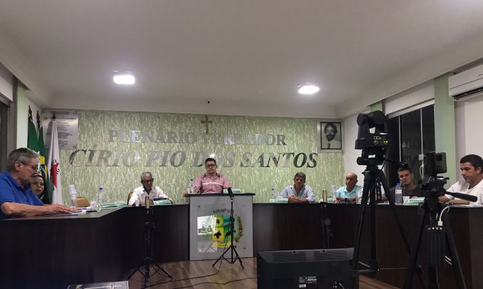 Câmara Municipal de Arapuá aprova projeto de lei que autoriza o município aderir ao projeto de gestão consorciada de resíduos sólidos do CISPAR 